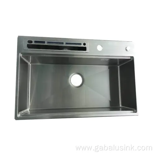 Simple Home Kitchen Stainless Handmade Kitchen Sink